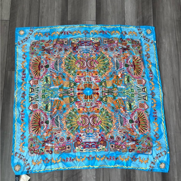 Pineda Covalin Multicolor Scarf 34” x 34”